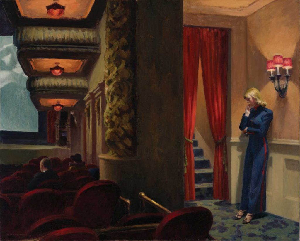 Edward Hopper, Cine en Nueva York (1939)