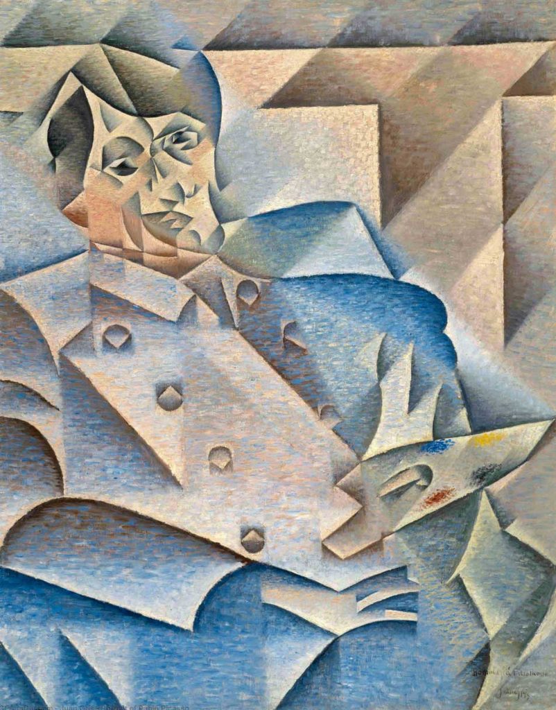 Juan Gris, Retrato de Pablo Picasso (1912)