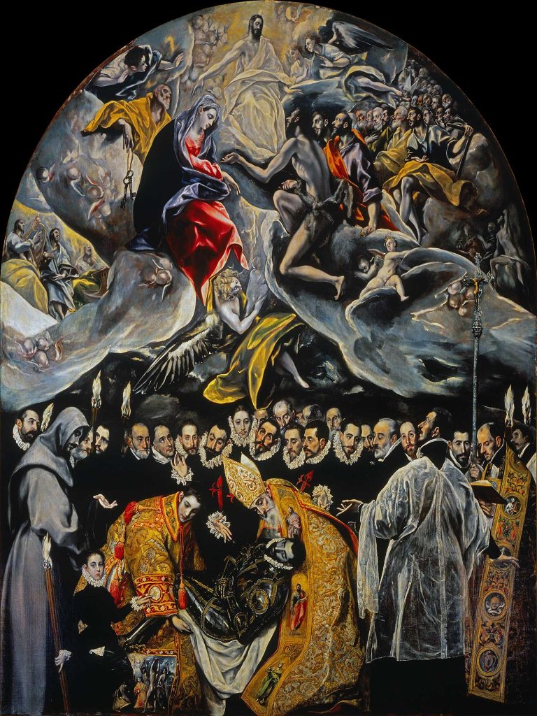 El Greco, El entierro del señor de Orgaz