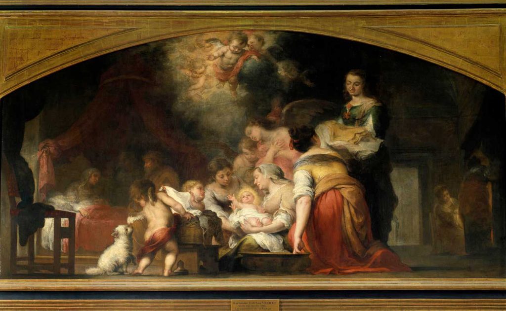 Bartolomé Esteban Murillo, Nacimiento de la Virgen (1660)