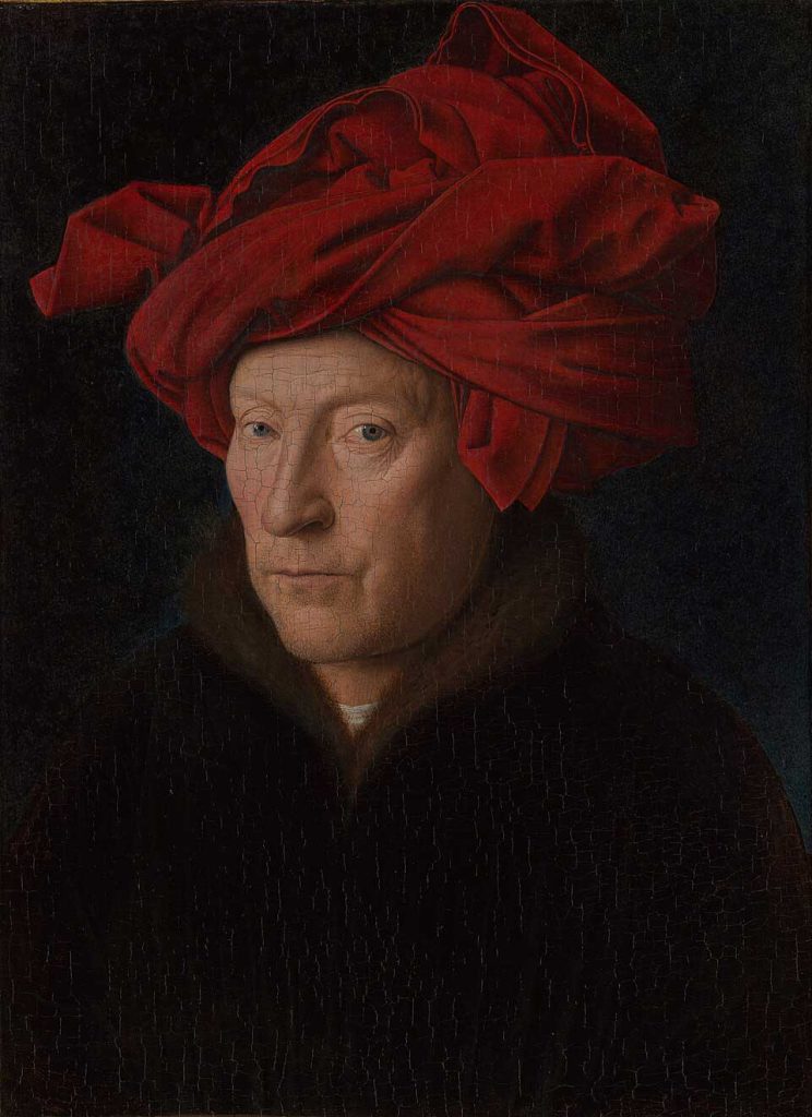 Jan van Eyck, Autorretrato