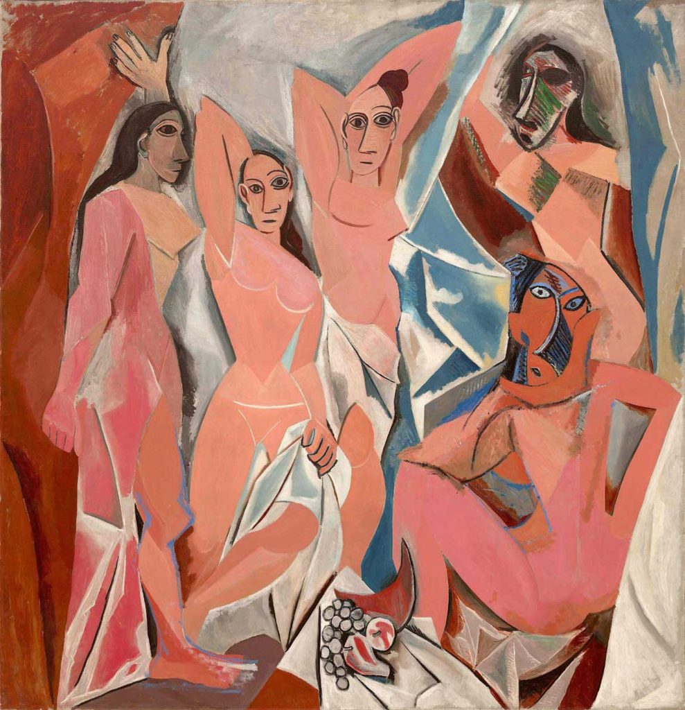 Pablo Picasso, Las señoritas de Aviñón (1907)